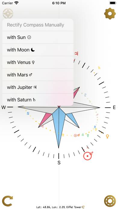Ecliptic Compass App screenshot #4