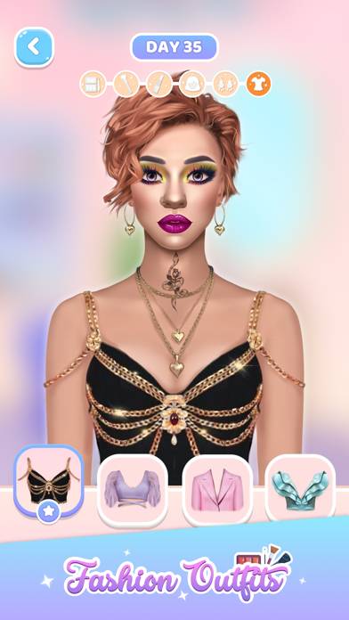 Makeup Stylist-Makeup Games Schermata dell'app #2
