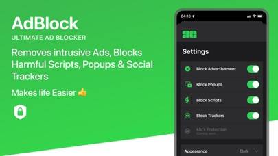Ad Blocker & Browser Protect Captura de pantalla de la aplicación #2