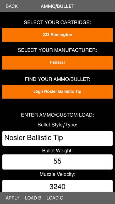 Impact Ballistics App screenshot #4