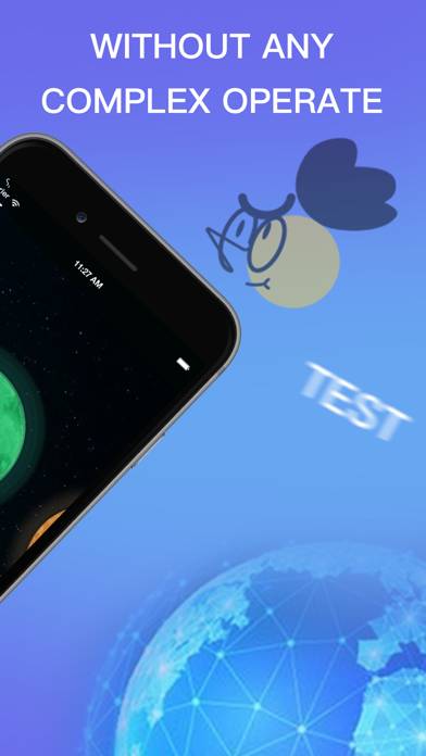 Uranus NetTest-speed test Schermata dell'app