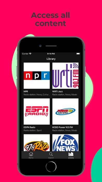 Radiolive · App skärmdump #5