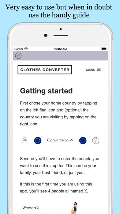 Smart Clothes Converter App-Screenshot #5