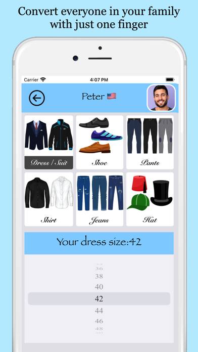 Smart Clothes Converter App screenshot #6