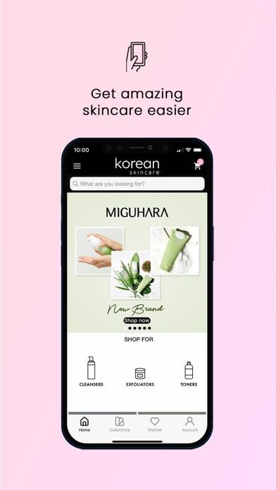 Korean Skincare EU App skärmdump #1