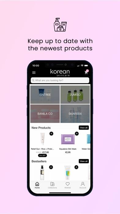 Korean Skincare EU App skärmdump #2