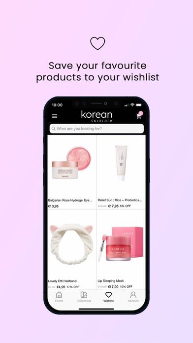 Korean Skincare EU App skärmdump #3