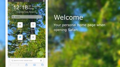 Home Tab for Safari Captura de pantalla de la aplicación #1