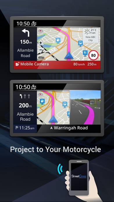 Garmin StreetCross Schermata dell'app #4