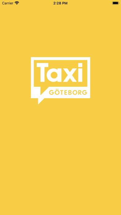 Taxi Göteborg skärmdump