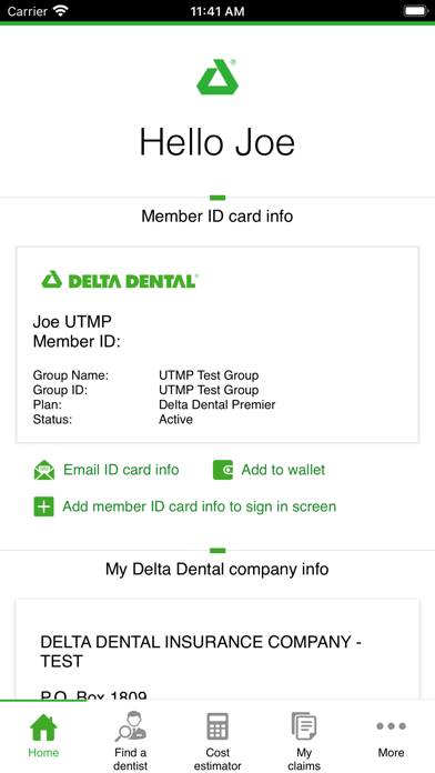 Delta Dental Mobile App App screenshot #2