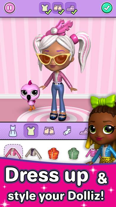 Go! Dolliz: 3D Doll Dress Up App screenshot #2