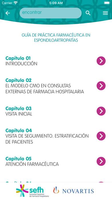SEFH-Guías práct. farmacéutica App screenshot #3
