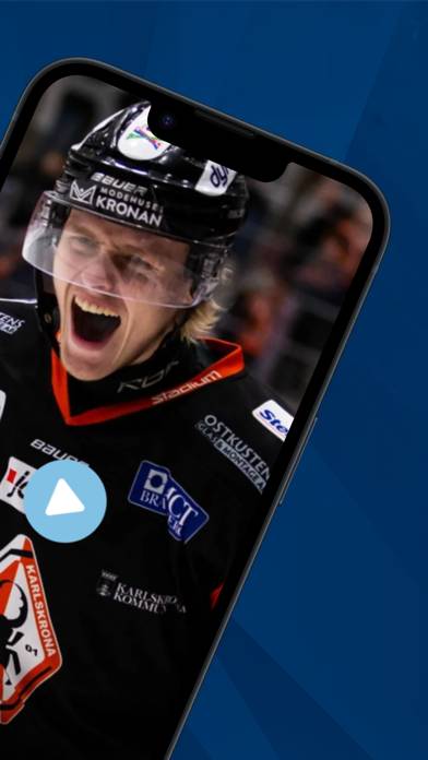 Hockeyettan Play App skärmdump