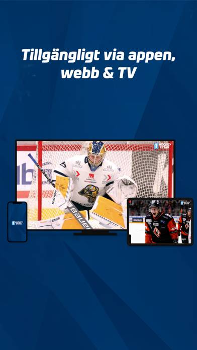 Hockeyettan Play App skärmdump