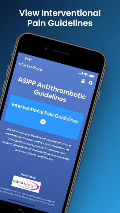 Antithrombotic Guidelines App screenshot #2
