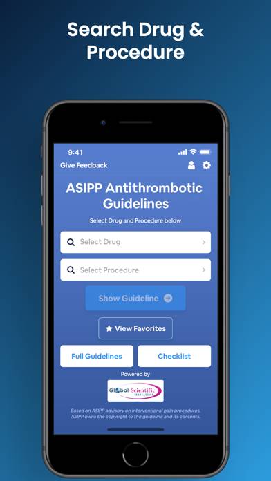 Antithrombotic Guidelines App screenshot #3