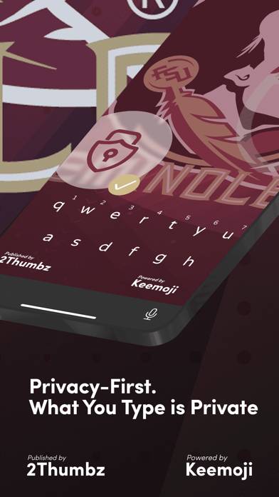 FSU Seminoles Keyboard App screenshot #5