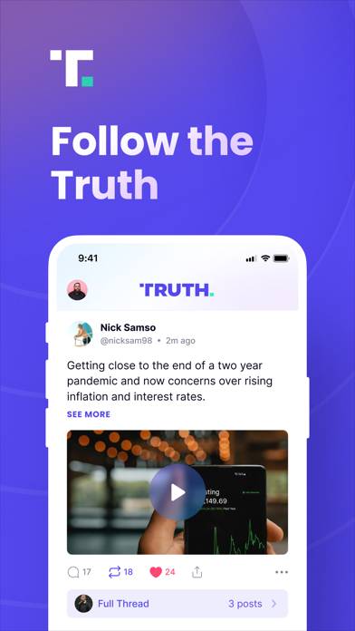 Truth Social App preview #1