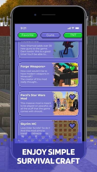 Guns and Weapons for Minecraft Скриншот приложения #5