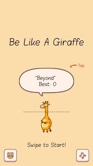 Be Like A Giraffe Uygulama ekran görüntüsü #1