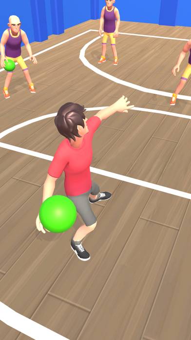 Dodge The Ball 3D App screenshot #1