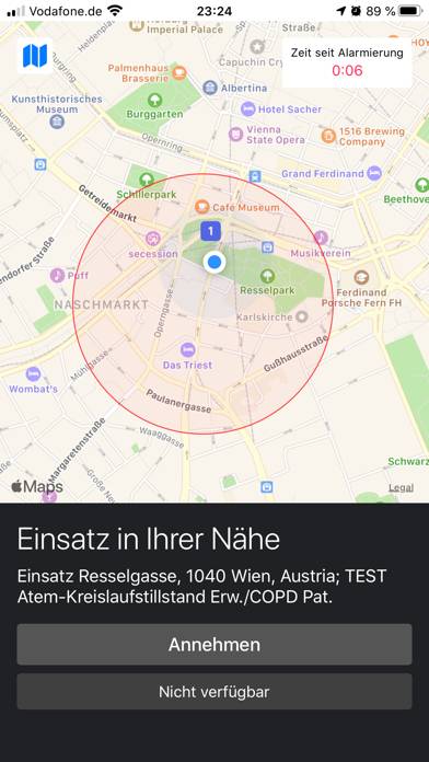 TEAM BAYERN Lebensretter App-Screenshot
