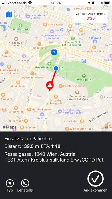 TEAM BAYERN Lebensretter App-Screenshot
