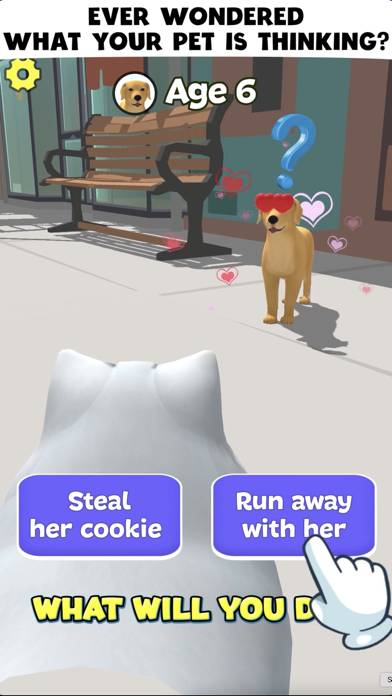 Dog Life Simulator ! Captura de pantalla de la aplicación #5