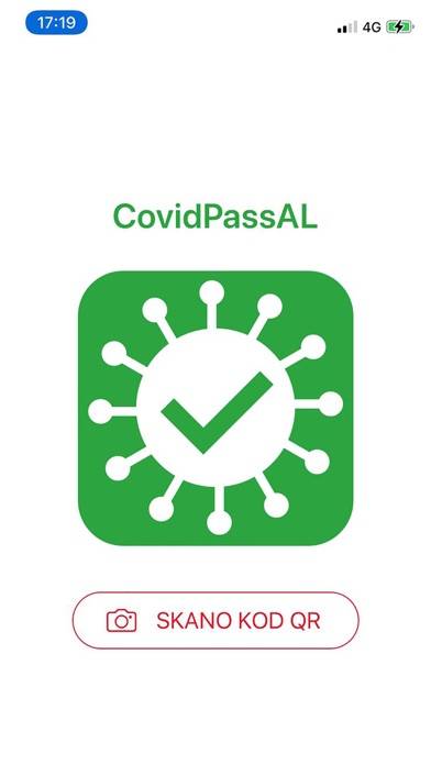 CovidPassAL App screenshot #1