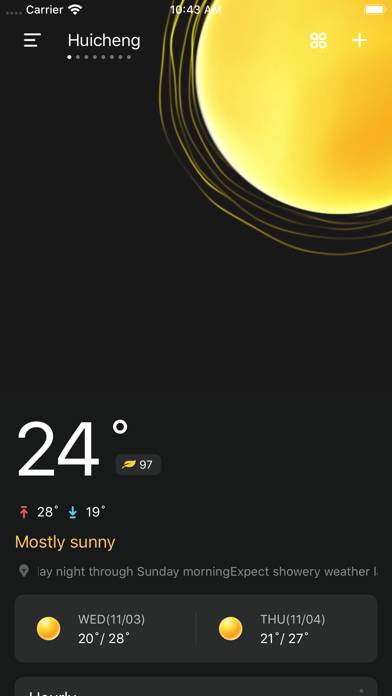 Weather Forecast Live: WeaDrop Uygulama ekran görüntüsü #1