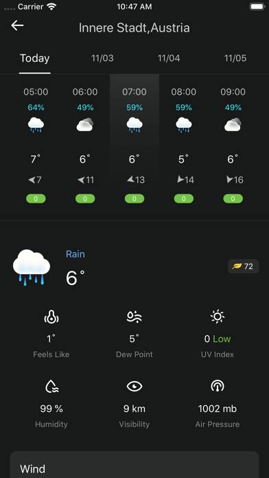 Weather Forecast Live: WeaDrop Uygulama ekran görüntüsü #4