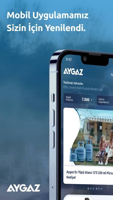 Aygaz Mobil Uygulama ekran görüntüsü #1