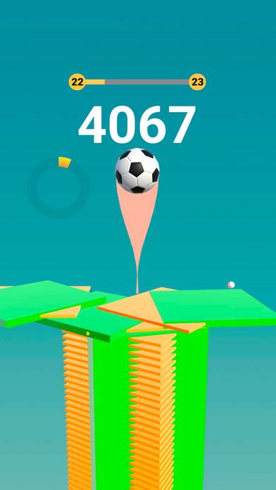 Crusher Stack: Jump up 3D Ball Captura de pantalla de la aplicación #3