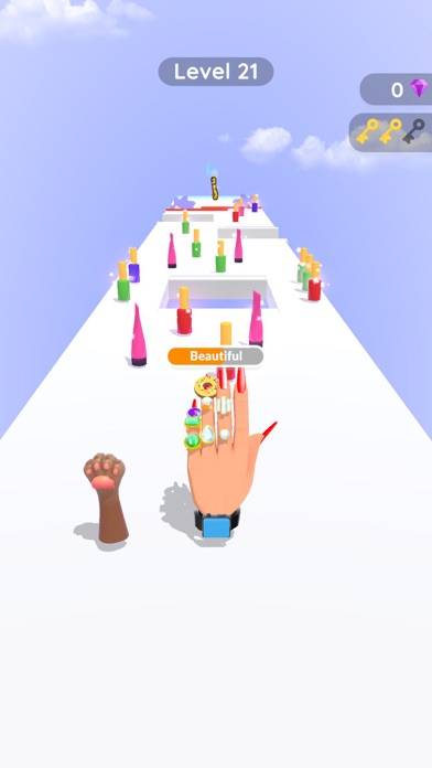 Hand Evolution Runner Скриншот приложения #1