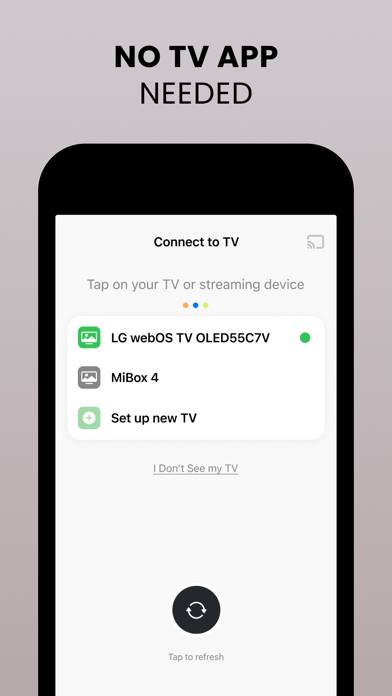 Screen Mirroring | Smart TV Capture d'écran de l'application #4