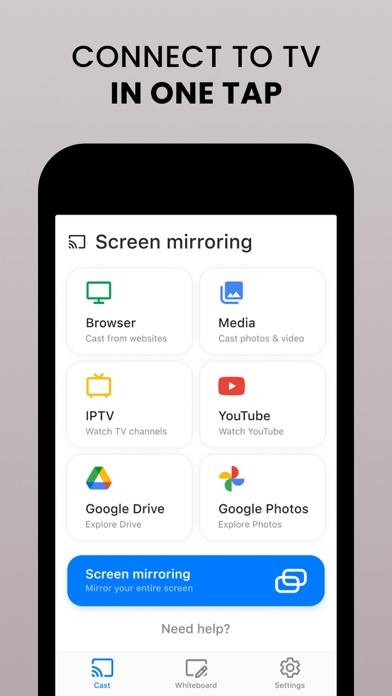 Screen Mirroring | Smart TV Capture d'écran de l'application #5