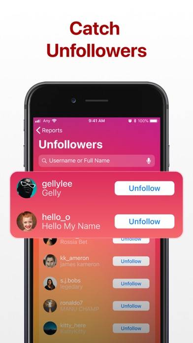 Tracker for Instagram Follower Скриншот приложения #2