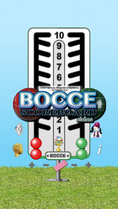 Bocce Scoreboard Deluxe App screenshot #1