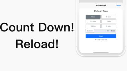Auto Reload for Safari Скриншот приложения #1