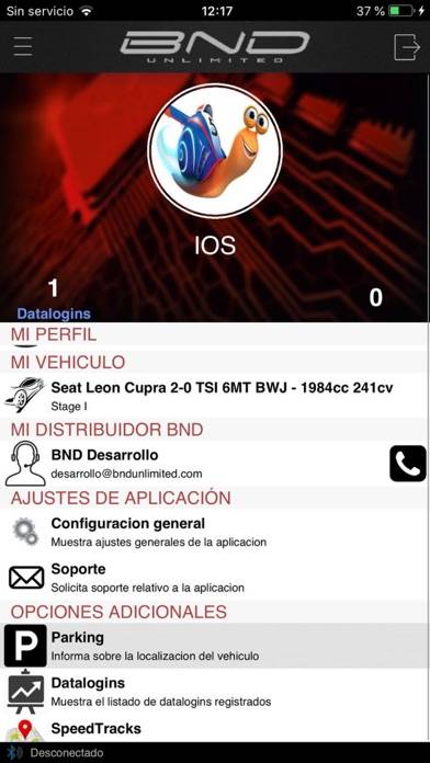 BND SwitchmApp EVO Captura de pantalla de la aplicación #5