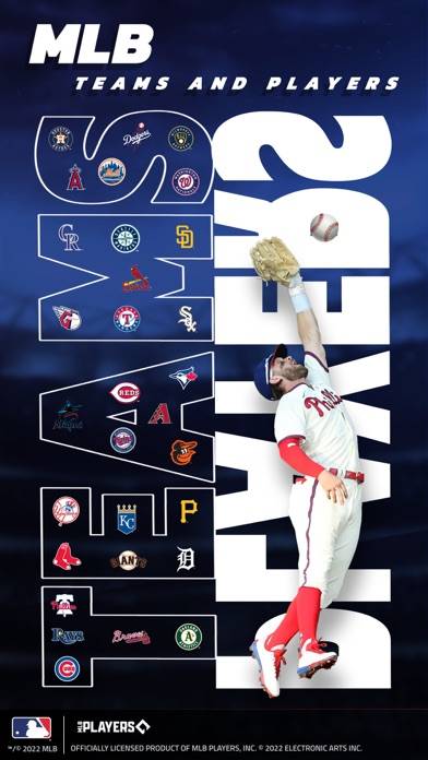 MLB Tap Sports Baseball 2022 Uygulama ekran görüntüsü #2