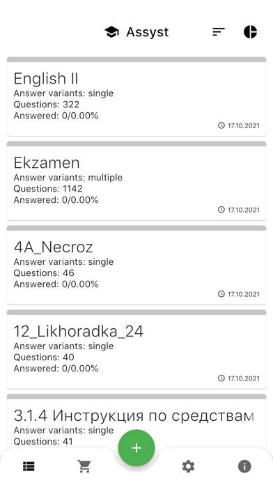 Assyst – testing and exams App screenshot #1