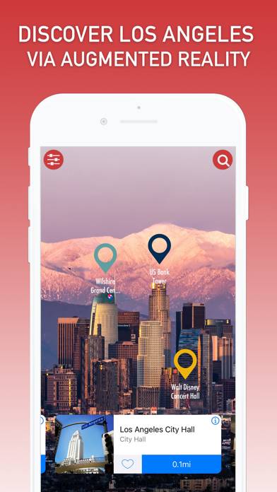 360 LA Los Angeles AR Map App screenshot #1
