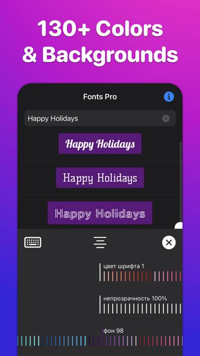 Fonts for Stories and Chats Captura de pantalla de la aplicación #3