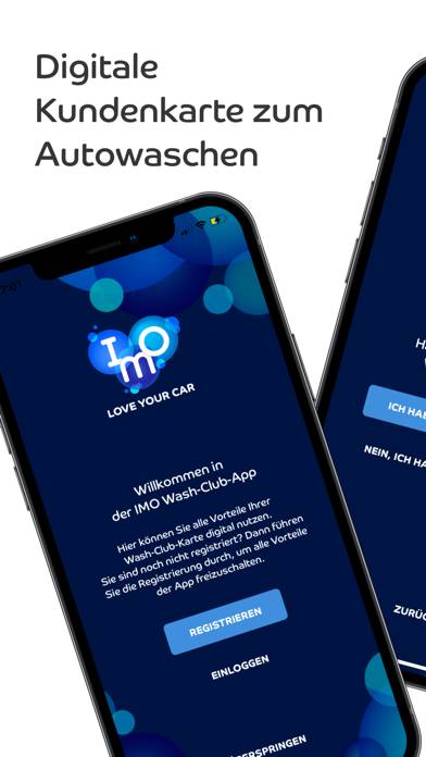 IMO Wash-Club App-Screenshot #1