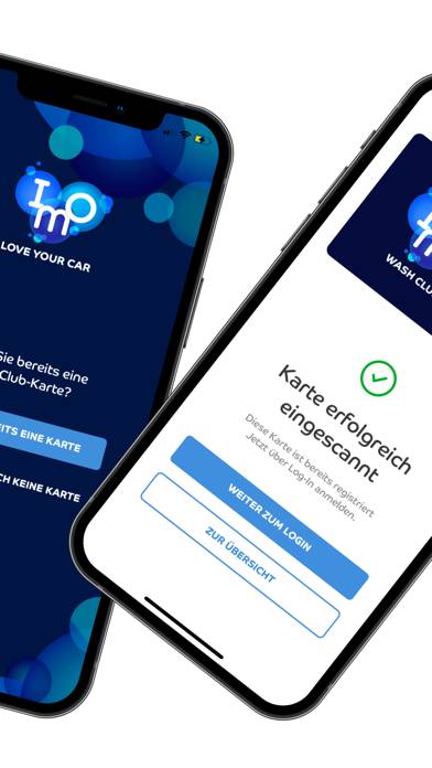 IMO Wash-Club App-Screenshot
