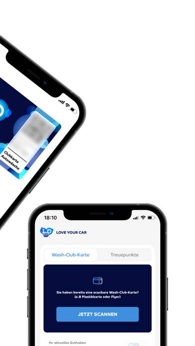 IMO Wash-Club App-Screenshot