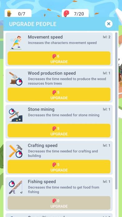 Isle Builder: Click to Survive Скриншот приложения #4