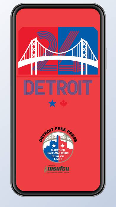 Detroit Free Press Marathon App screenshot #1